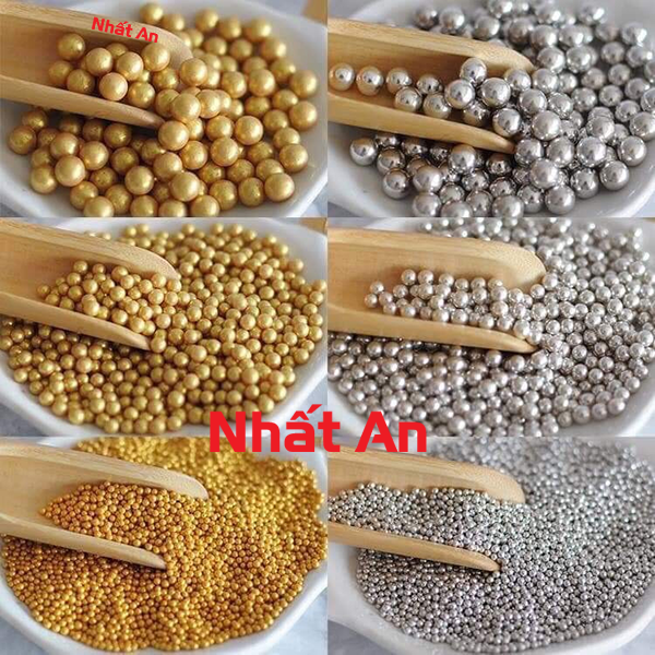 Bông đường bi bạc nhỏ 50gr