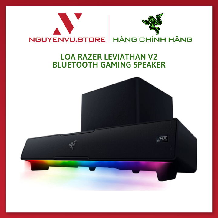 Loa Razer Leviathan V2 Bluetooth Gaming Speaker (RZ05-03920100-R3G1) - Hàng Chính Hãng