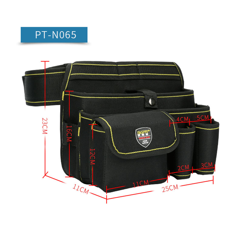Electrician waist bag high-altitude operation toolkit multifunctional waist bag