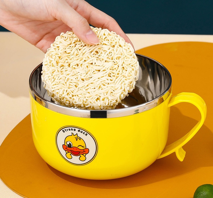 Bát ăn cháo - mì - phở - BÁT GIỮ NHIỆT VỊT VÀNG