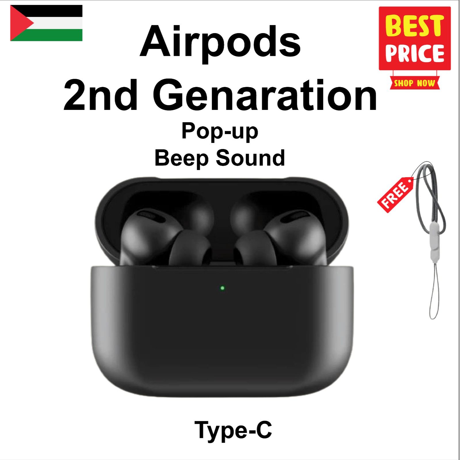 AirPods Pro 2nd Generation Wireless Charging wireless Earbuds.