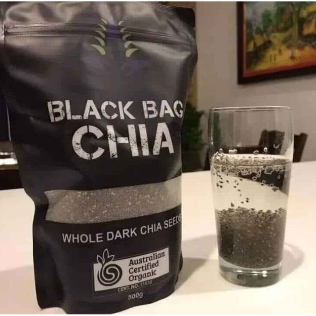 [Siêu Rẻ] 500g Hạt Chia Đen Úc [Giảm Cân - Ăn Kiêng] Hadamart