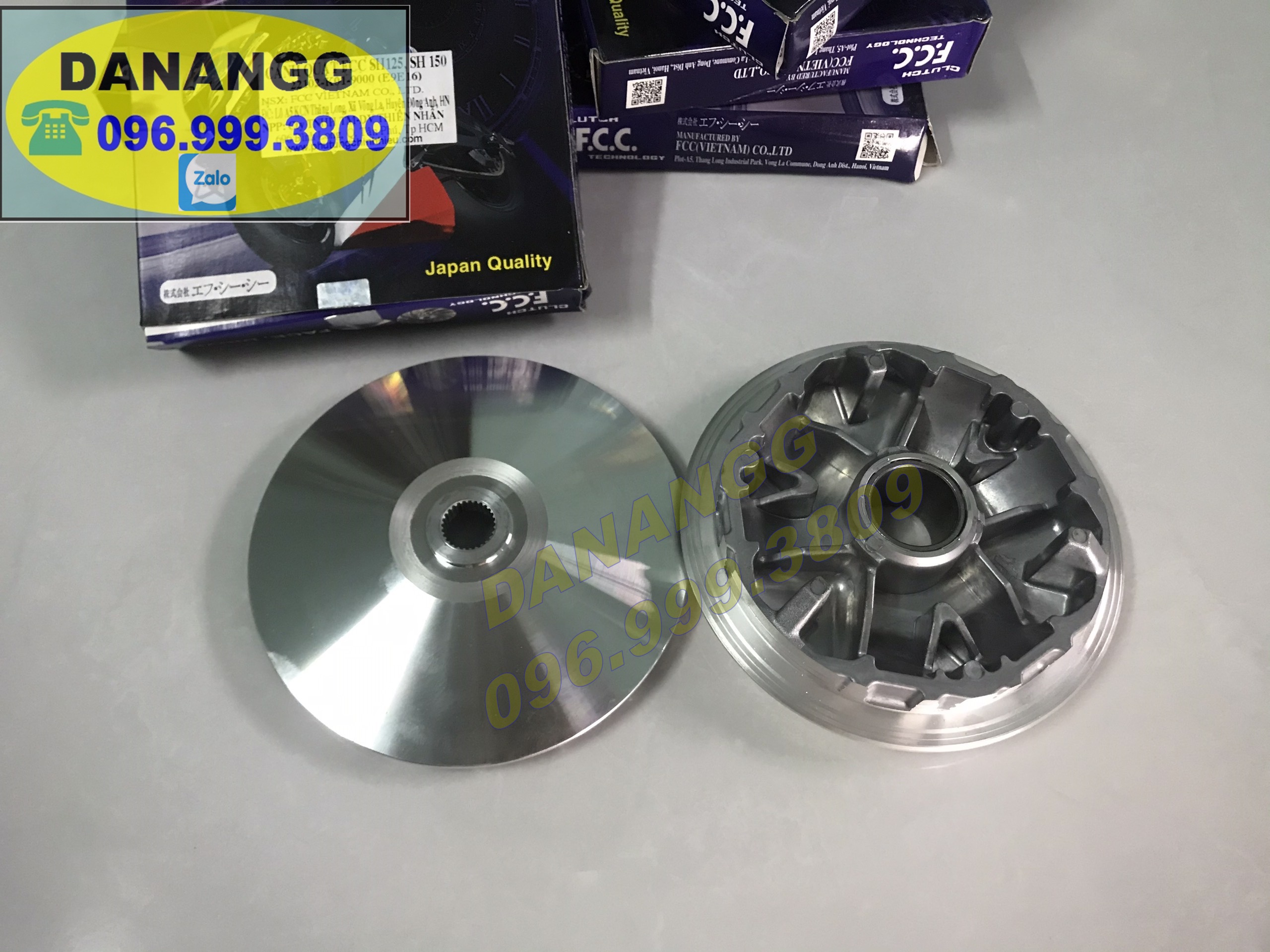 Nồi độ xe ga bẻ góc tăng tốc tiết kiệm xăng cho xe sh mode sh 125 sh 150 ab 125 ab 150 chén bi và cánh quạt fcc