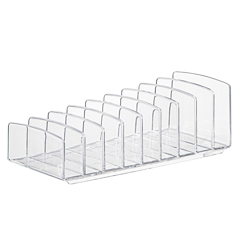 KS trong suốt Acrylic phòng ngủ mỹ phẩm lưu trữ hộp đa lưới đèn để bàn mặt hàng sang trọng nhựa đa chức năng giá lưu trữ