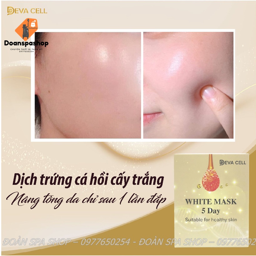 Dịch Trứng Cá Hồi Cấy Trắng DevaCell Chính Hãng Deva Cell