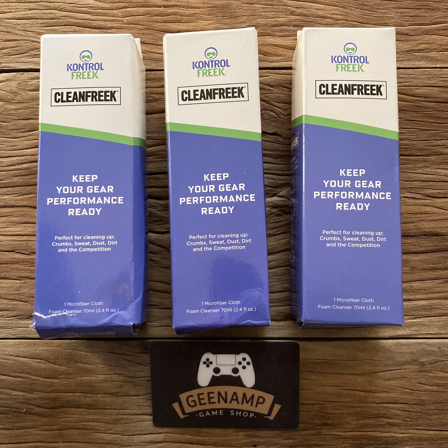 KontrolFreek [ของแท้ USA] : CleanFreek น้ำยาทำความสะอาดพร้อมผ้าไมโครไฟ ...