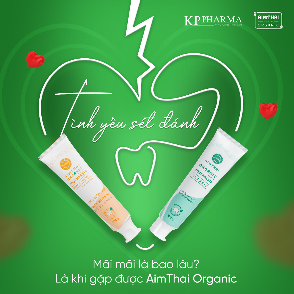 Aimthai organic toothpaste-herbal toothpaste from Thailand