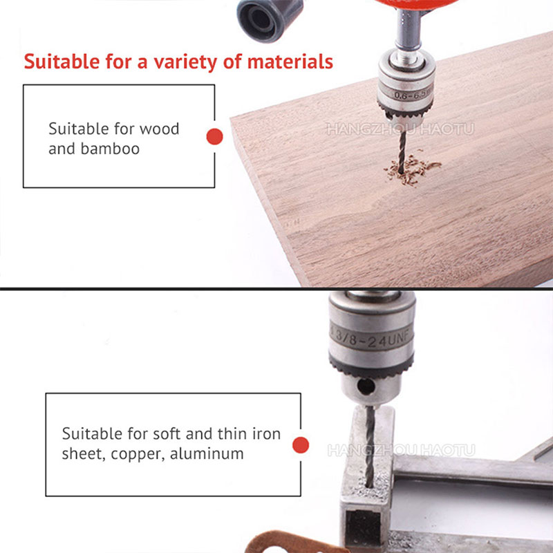 YONUO Multi functional drilling machine, hand drill, manual woodworking drilling machine, manual DIY special tool, drill bit