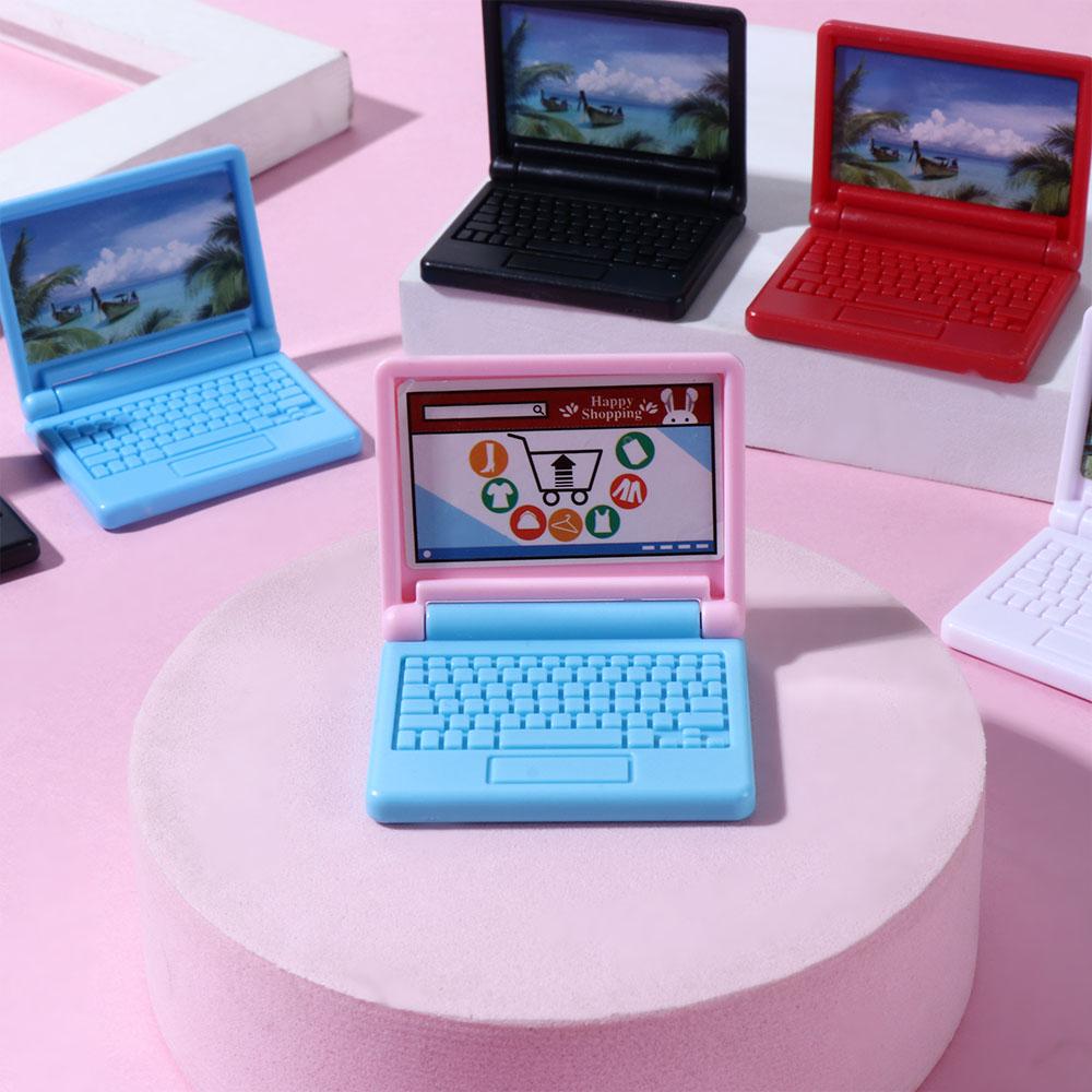 For Children Mini Computer Miniature DIY Accessories House Decoration ...
