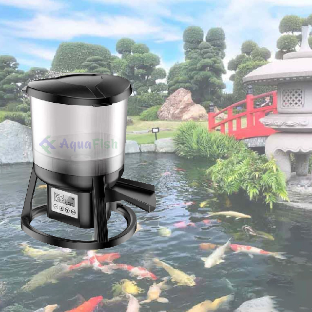 Máy cho cá Koi ăn tự động SunSun CFF-106 (vận hành hiệu quả, ổn định)