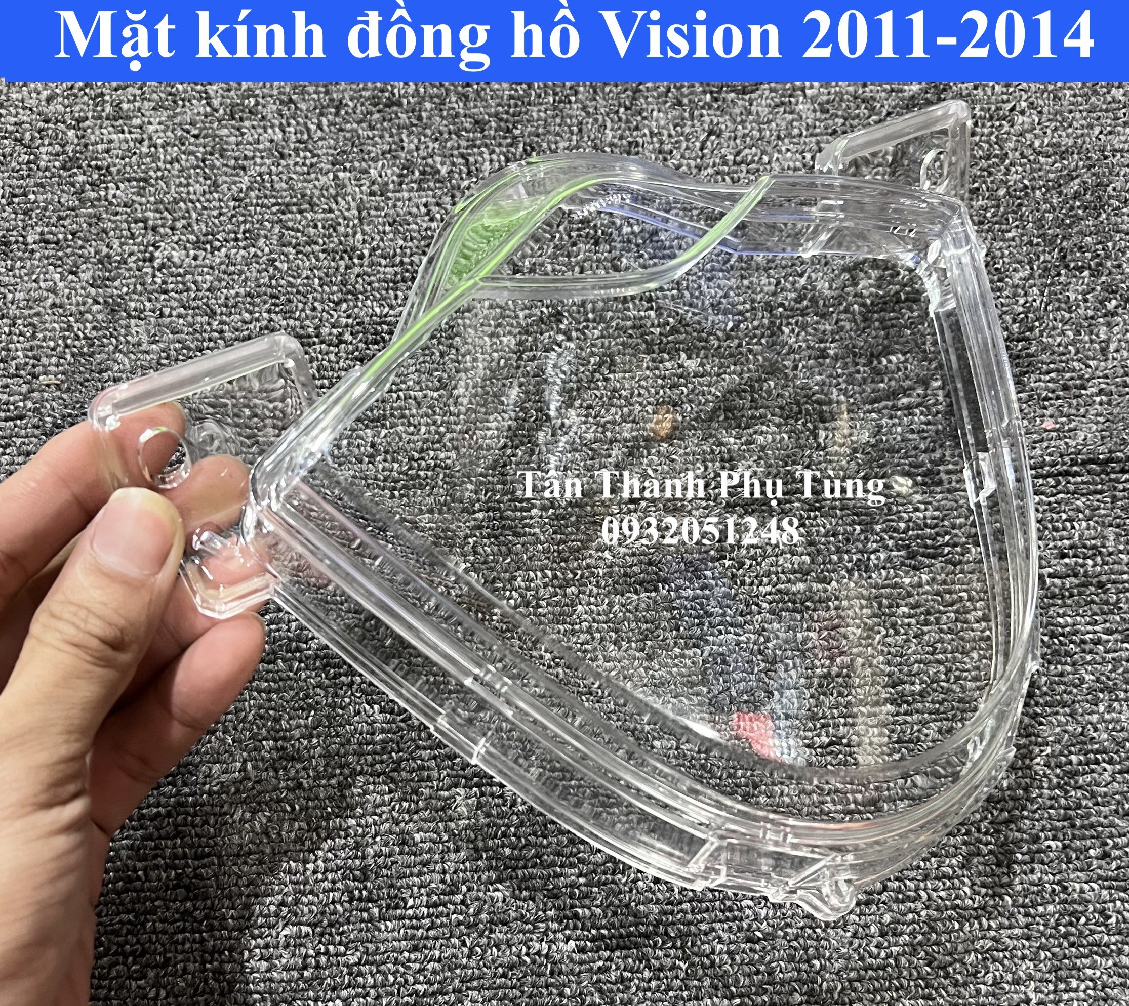 Mặt kính đồng hồ Vision đời đầu 2011-2013 (Vision đời đầu)