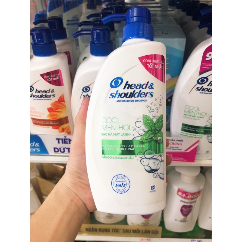 Dầu gội đầu Head & shoulders 650g