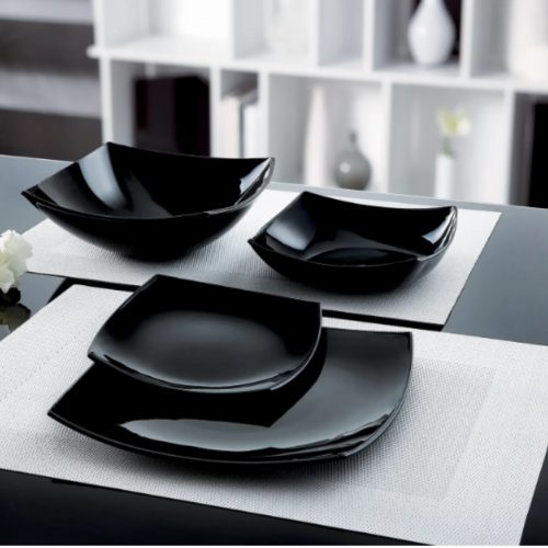 Luminarc Quadrato Collection Dinner Plate, Serving Plates, Bowls