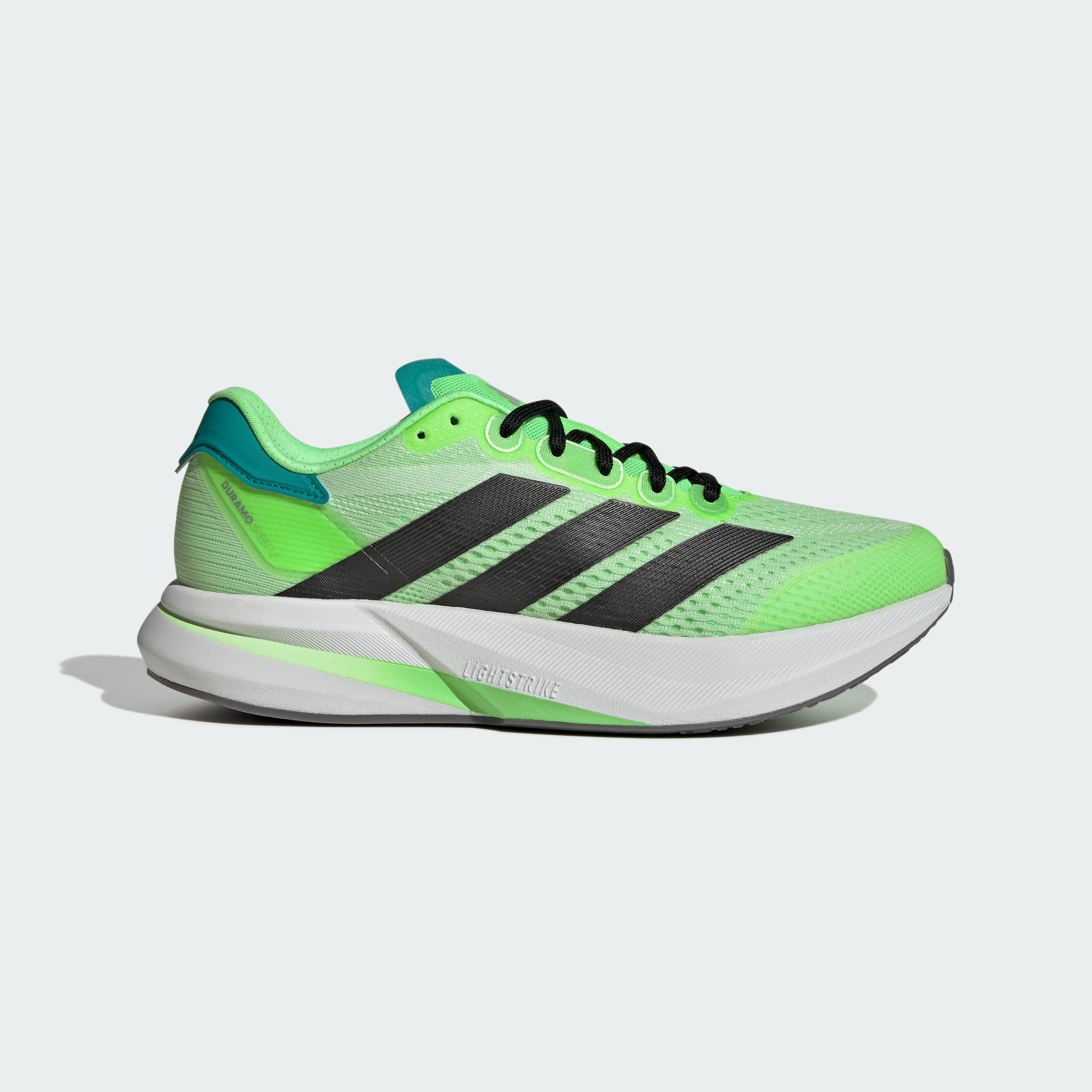 adidas Running Duramo Speed Running Shoes Men Green JS4412