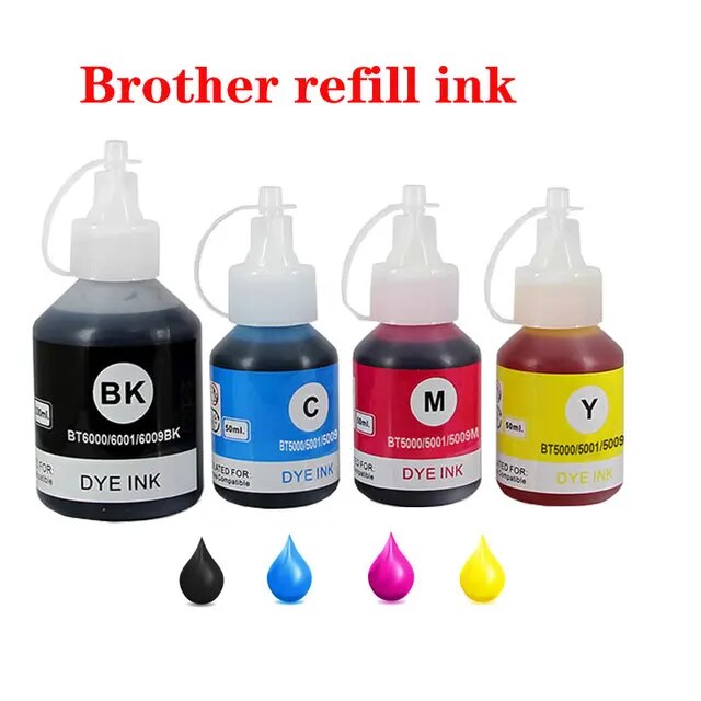 1set bt6000 bt5000 refill ink kit for brother dcp-t220 dcp-t226 dcp-t300 dcp-t310 dcp-t420w dcp-t425w dcp-t426w dcp-t428 printer