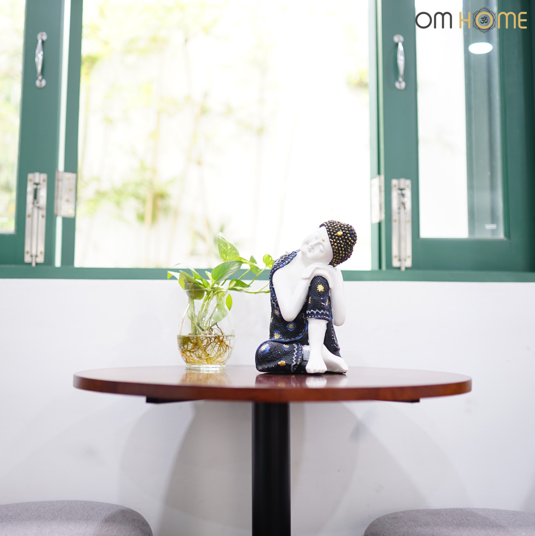 Tượng Phật Vô Ưu Nghiêng Trái Om Home