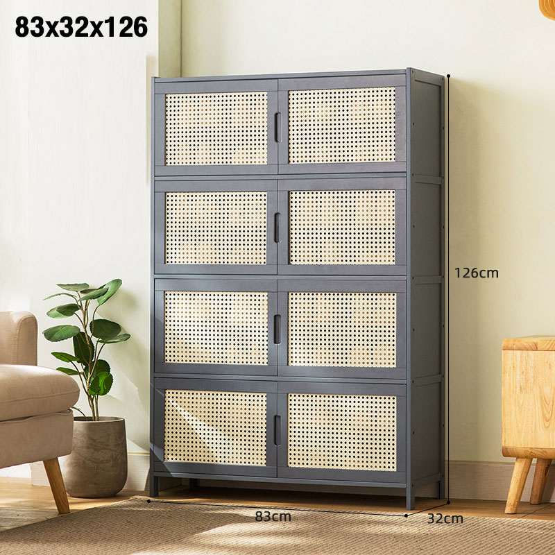 JJT Shoe rack, real bamboo, 2/3/4 shelves, open door type, shoe cabinet, shoe storage cabinet, shoe shelf, shoe stand shoe cabinet, wooden cabinet, wooden shelf, wooden shoe rack Shoe storage rack, Bamboo Shoe Cabinet, wooden shoe cabinet, large capacity,