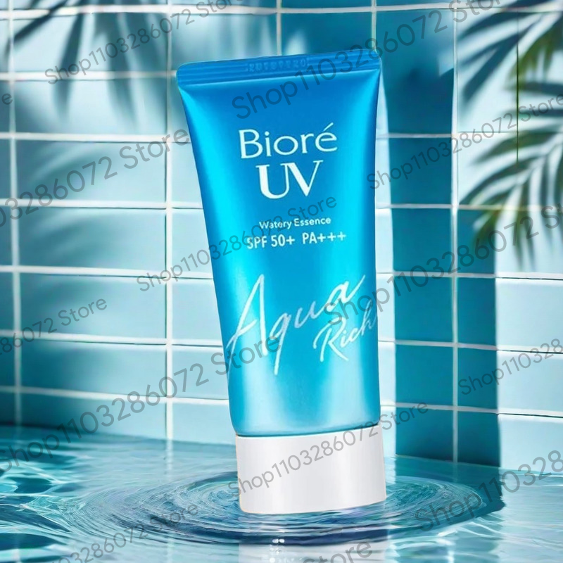 Biore%20UV%20Aqua%20Rich%20Watery%20Sunscreen%20SPF50+%20PA++++%20Essence%20Japan%20Cosmetic%20Skin%20Care%20Sunscreen%20Cream%20Gel%20Lotion%20for%20Face%20Body%2050ml%20-%20Image%207