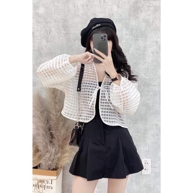 Quần giả váy nữ lưng thun chất kaki cực đẹp,Chân váy kaki basic