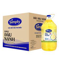 Dầu Ăn Simply Đậu Nành 5L
