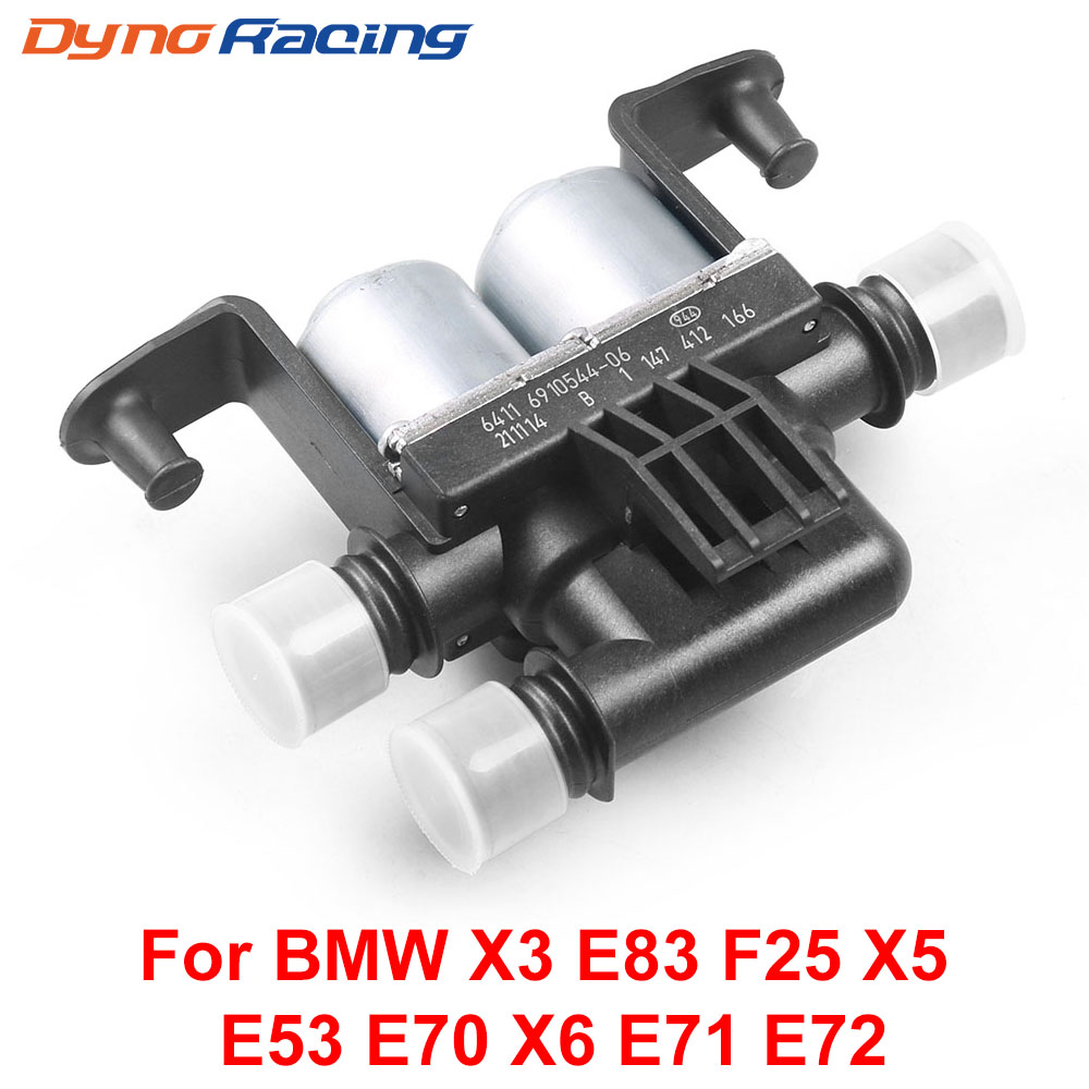 Heater water control valve for bmw x3 e83 f25 x5 e53 e70 x6 e71 e72 64116910544 heater control valve solenoid