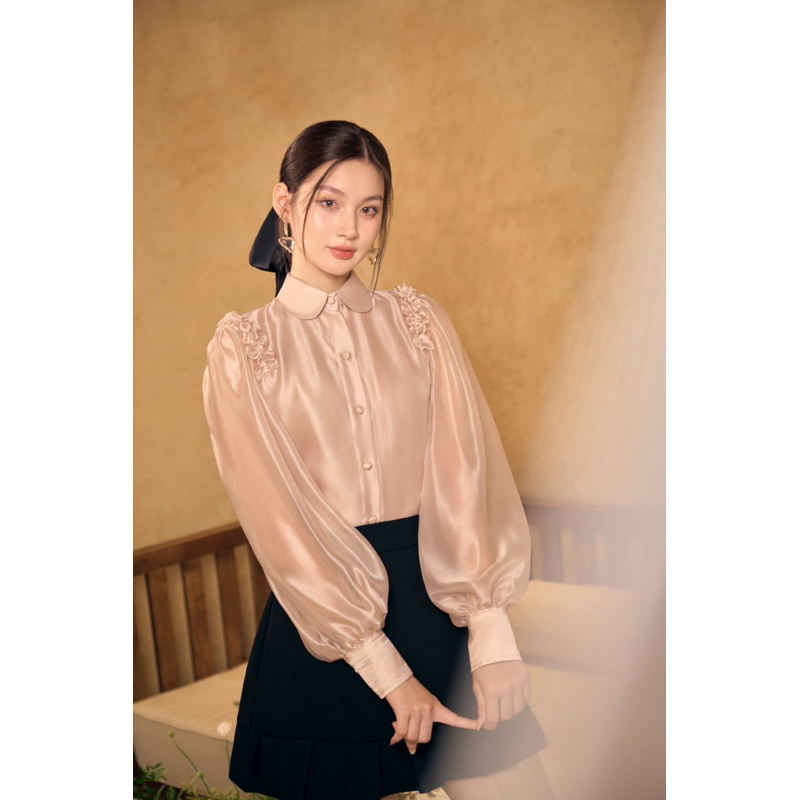CÉLESTE - Áo sơ mi tơ Selene Shirt