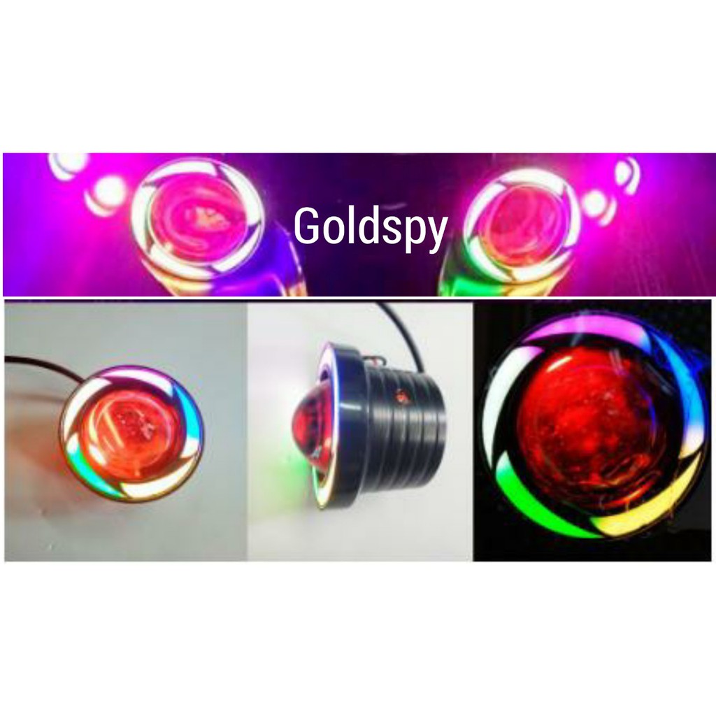 Đèn led mắt cú lắp cho exciter,winner.. - giá 1 chiếc