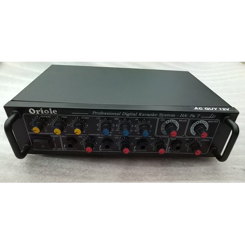 aamli mini oriole nghe nhạc ,karaoke công suất 250w nguồn 220 dùng hội họp, gia đình, quán ăn, cà phê