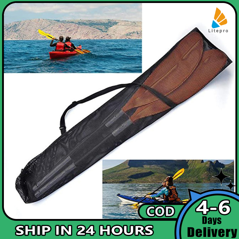 Litepro Kayak Paddle Bag Transport Drawstring Mesh Bag Durable Nets