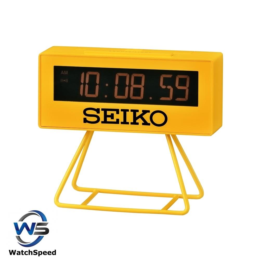 Seiko Qhl062y Lcd Alarm Clock With Countdown Timer Lazada Singapore