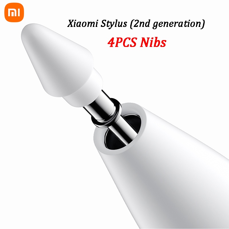 Xiaomi 4pcs Stylus Pen 2nd Generation Nibs for Pad 6 Tablet Xiaomi Smart Pen  Sampling Rate Magnetic Pen 18min Mi Pad 6 Pro