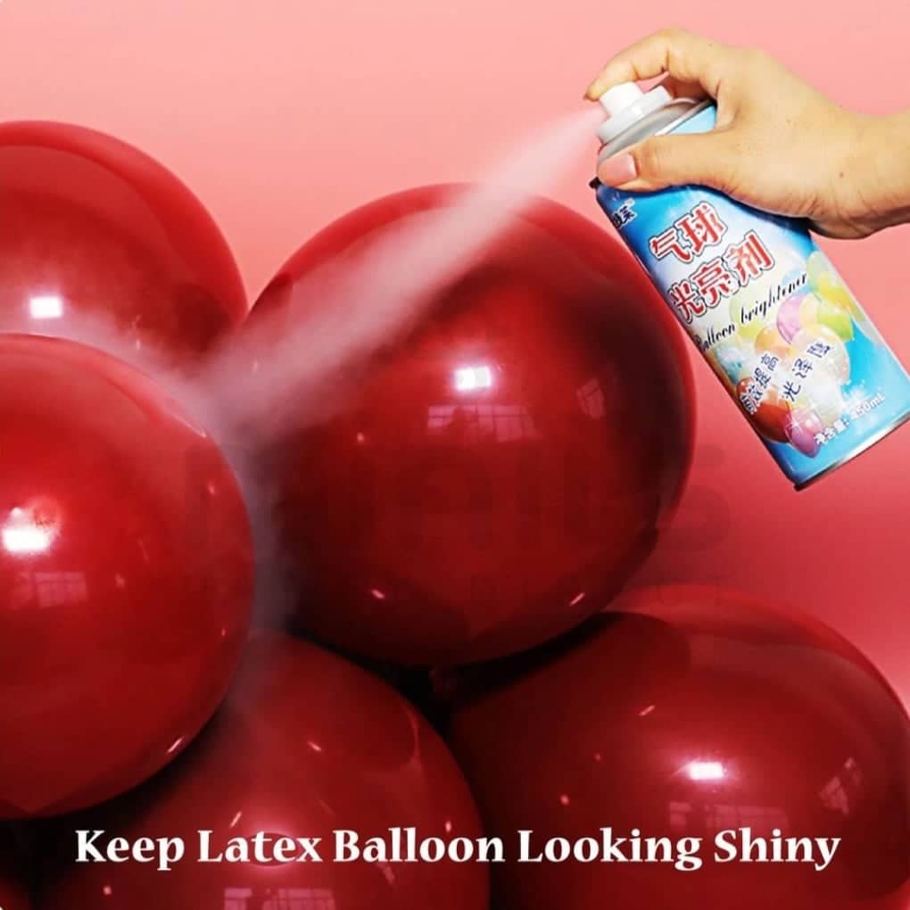 What To Spray On Balloons To Make Them Shiny