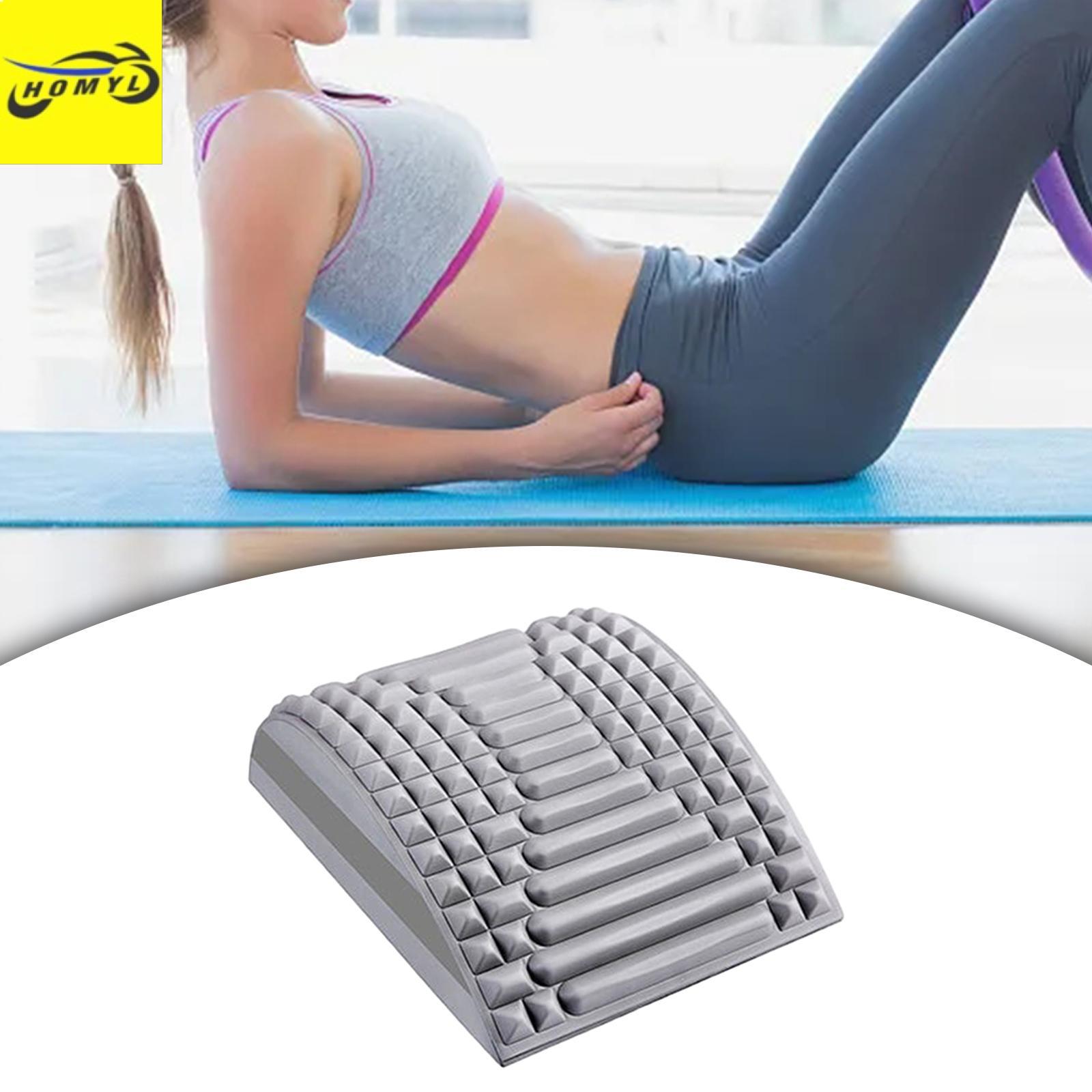 [Homyl đệm lưng đỡ xương cột sống, dây đeo eo, thiết bị kéo dãn lưng giảm căng cơ, máy massage bụng, máy massage tay tự sử dụng cho việc nghỉ ngơi trên giường, ghế cho phụ nữ và nam giới]