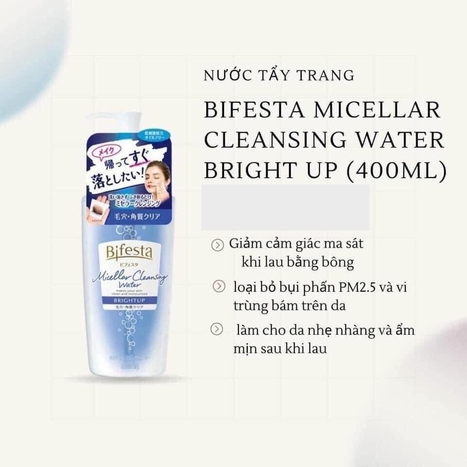 Nước Tẩy Trang Bifesta Cleansing Lotion 400ml
