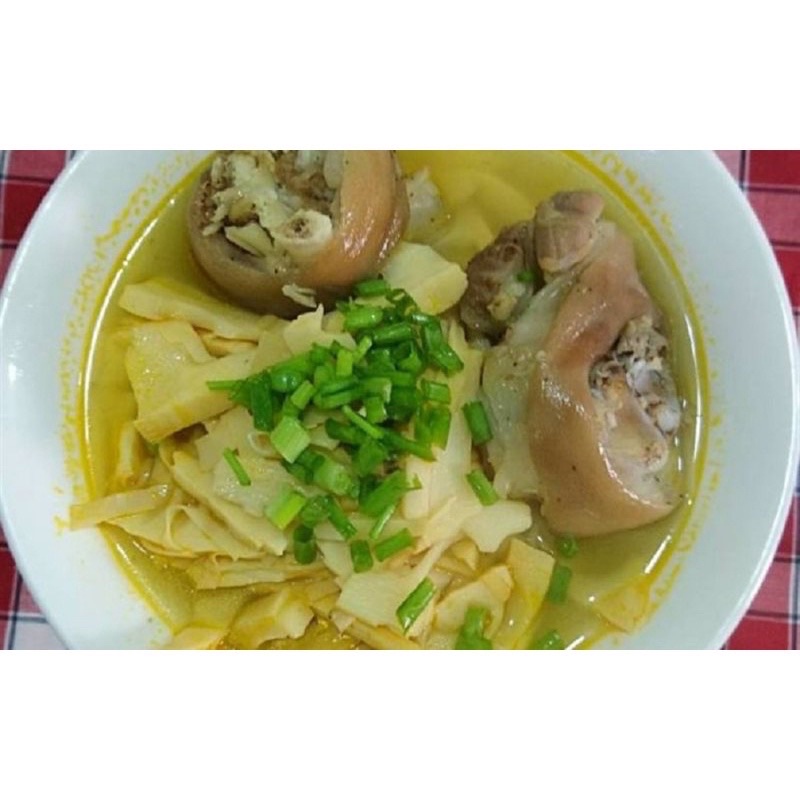 Giò heo gân, cắt khoanh - bịch 900g (giao hỏa tốc TPHCM)