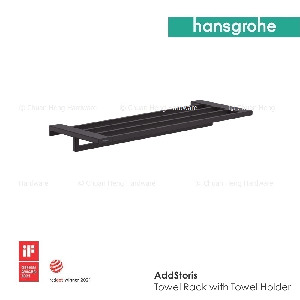 hansgrohe AddStoris Towel rack with towel holder Lazada Singapore