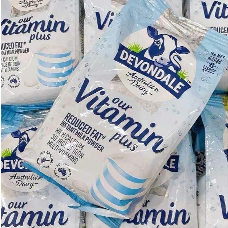 Sữa bột Devondale Out Vitamin Plus 1kg Úc