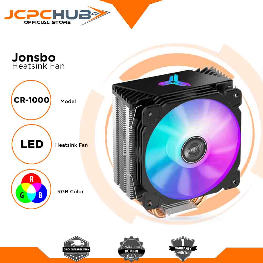 Jonsbo CR1000 CR1200 HSF CPU Cooler RGB LED Heat Sink Fan HSF