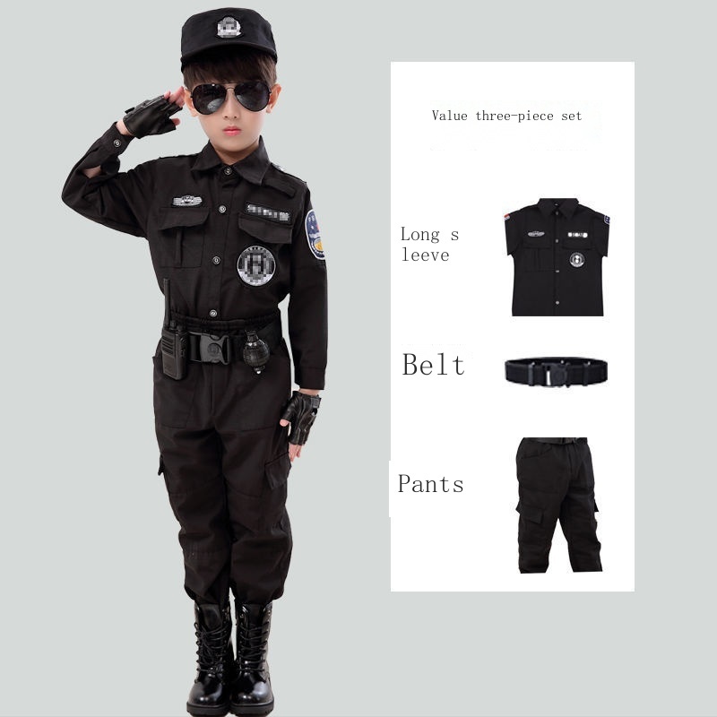 Bộ Đồ Hóa Trang Cảnh Sát Đặc Biệt Cho Bé