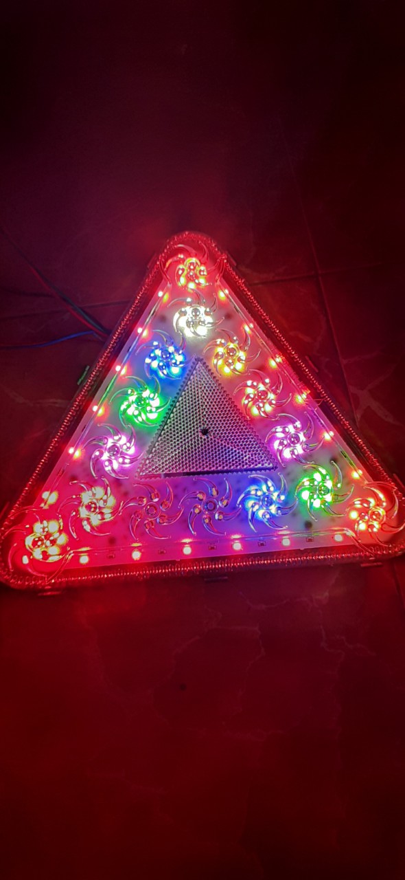 ĐÈN TAM GIÁC 30CM_24V