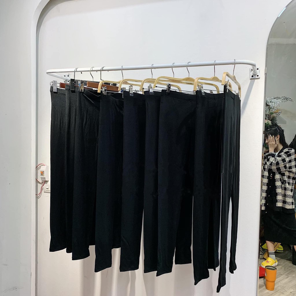 Quần LEGGING RAINBOW Thái cuộn giấy hồng form dài