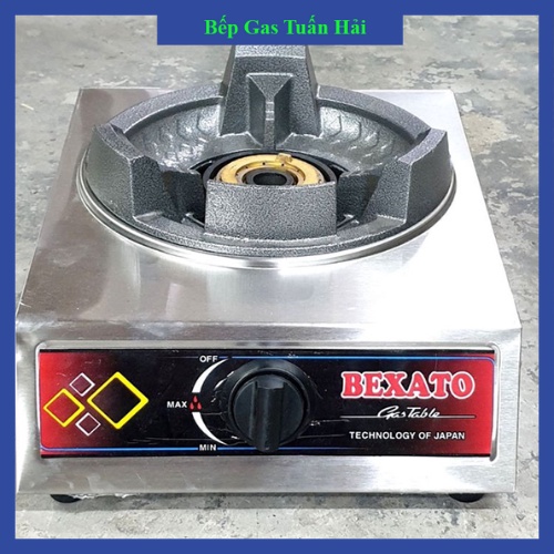 Bếp gas công nghiệp gia đình, bếp khè gas bán công nghiệp gia đình bexato, toàn thân inox cao cấp và an toàn