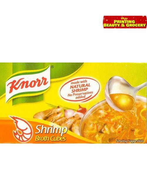 Knorr Bouillon Mix Shrimp Broth Cubes 60g Filipino Favorite Lazada