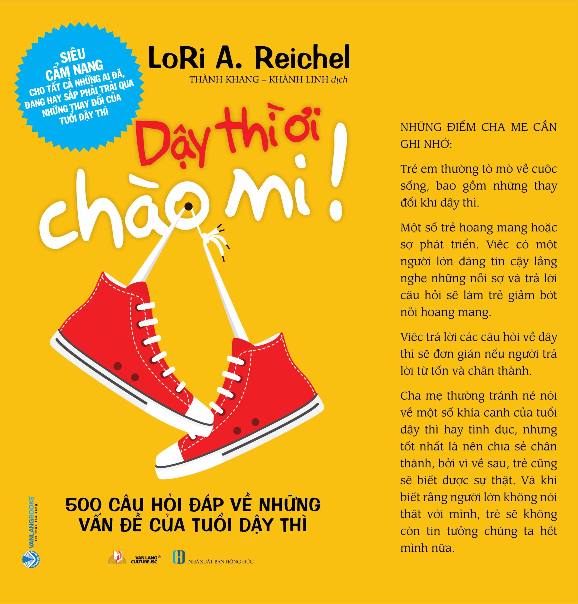Sách - Dậy thì ơi chào mi!-Vanlangbooks