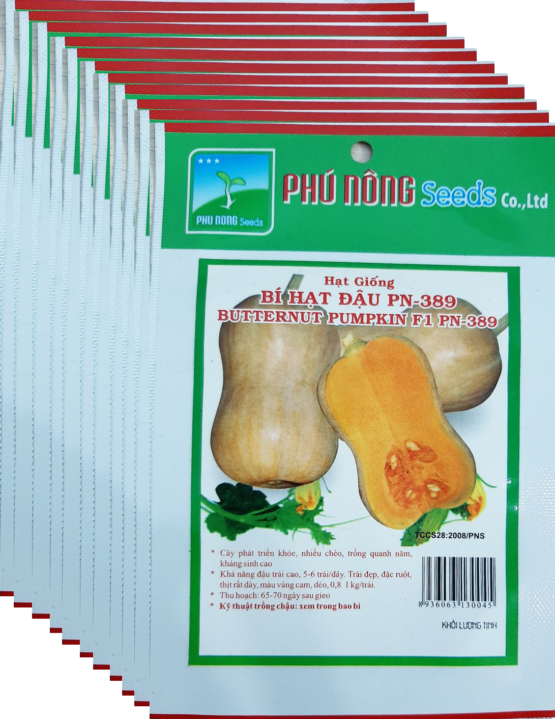 [HCM]Bí Hạt Đậu Phú Nông 389 - Gói 2g