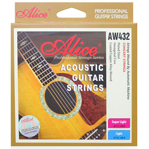 Dây guitar Aucostic Alice AW 432 (cỡ 11-52)