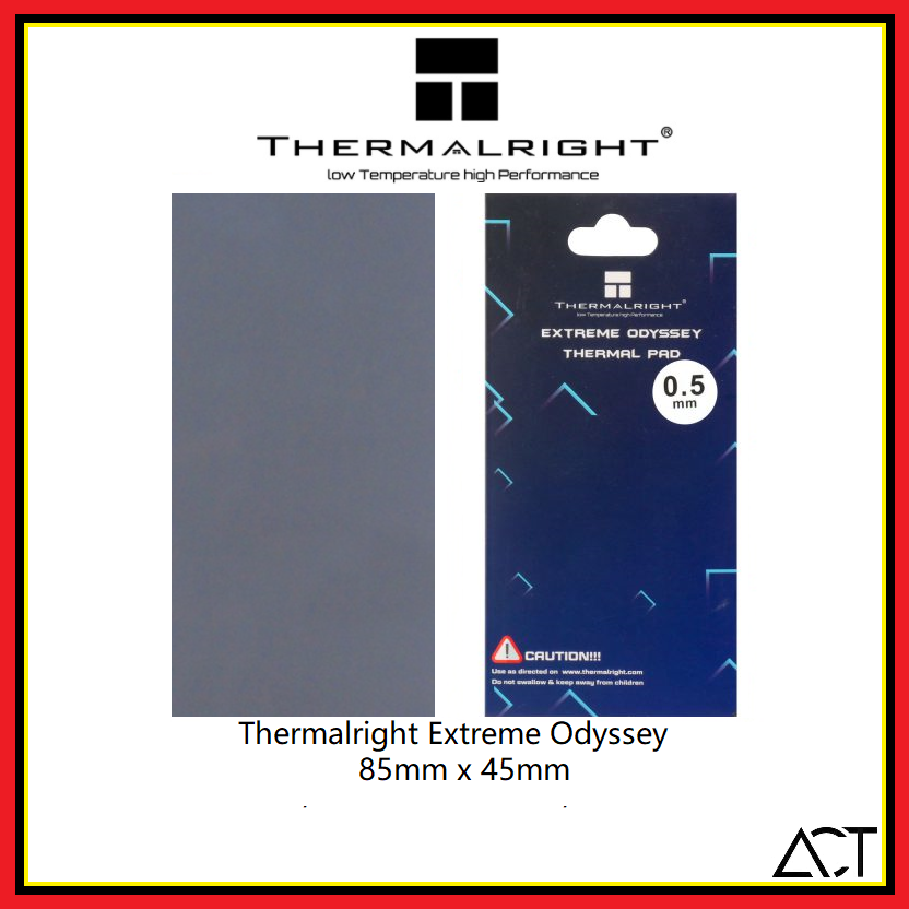 Thermalright Extreme Odyssey Thermal Pad 12.8W/mk (85mm*45mm) Lazada