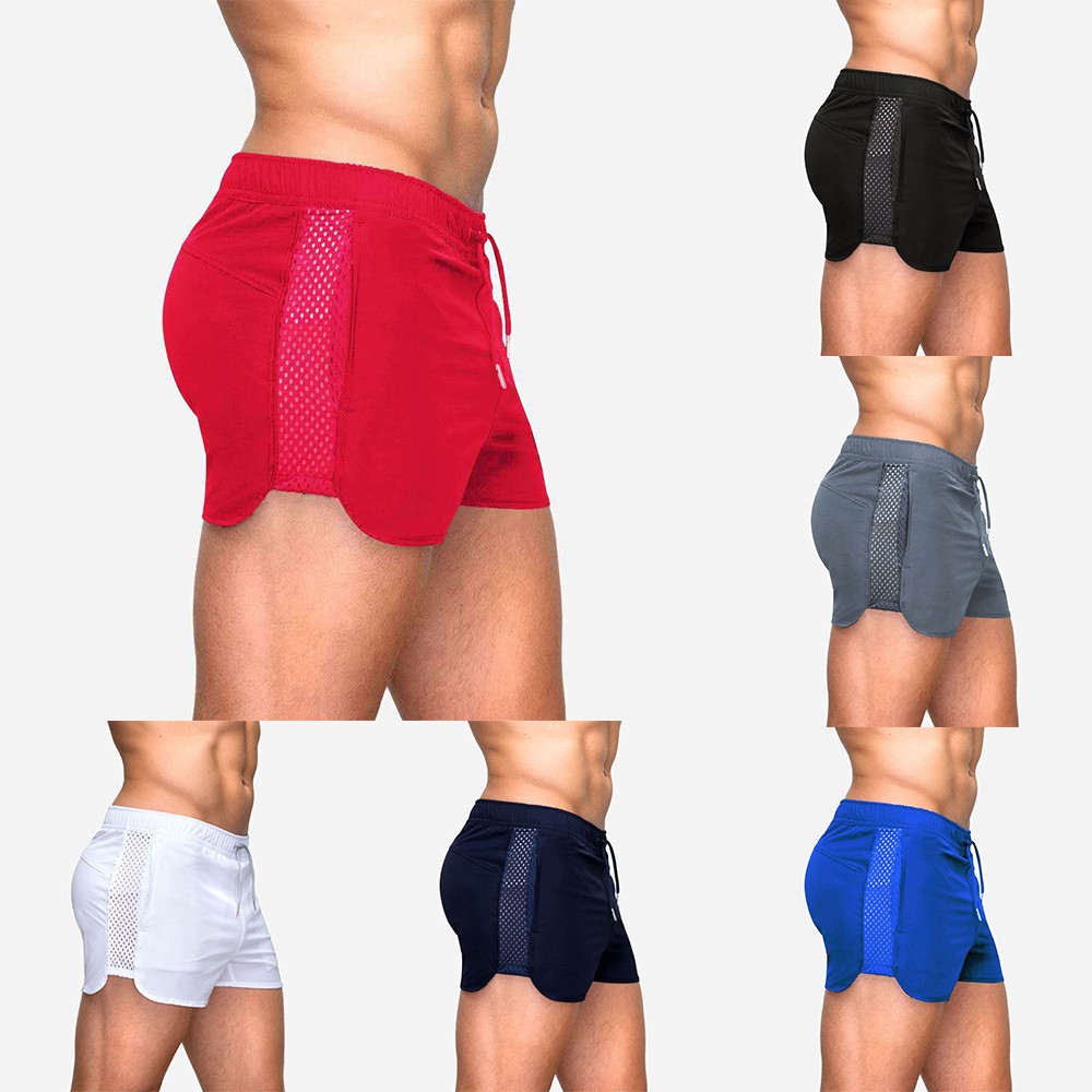 【YOUWORTH】 Quick-drying Shorts Shorts Athletic Men Men\'s Mesh Shorts Quick-drying