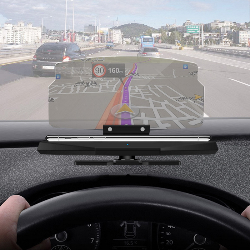 Jiaoxing Car HUD Head Up Navigation Display Phone Holder Mount GPS Projector