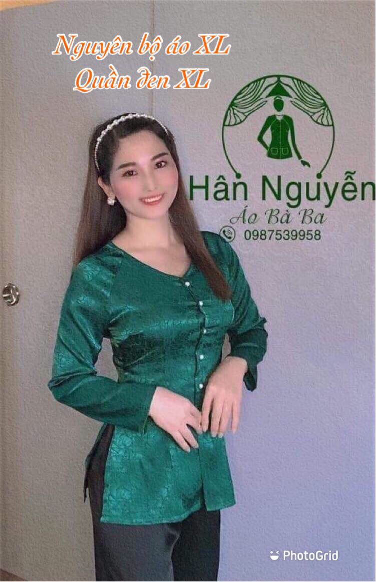 ÁO BÀ BA GẤM VÂN ĐÁ( ÁO LẺ)